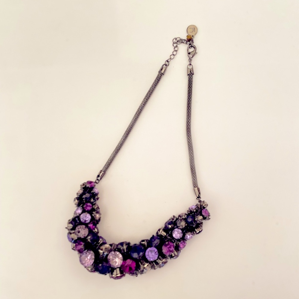 Necklace Costume Jewelry Purple